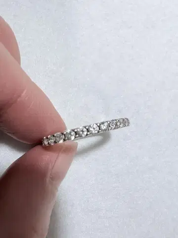풀 이터니티 반지 925