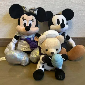 Disney 100주년 미니 마우스 미키마우스 봉제 인형 세트