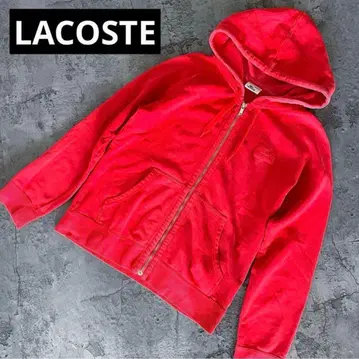 LACOSTE 라코스테 VINTAGE WASHED 집업 후드티
