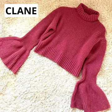 CLANE 클라네 벨 슬리브 니트 스웨터 울