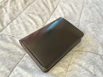 미사용 새상품 forme short wallet 코도반 블랙