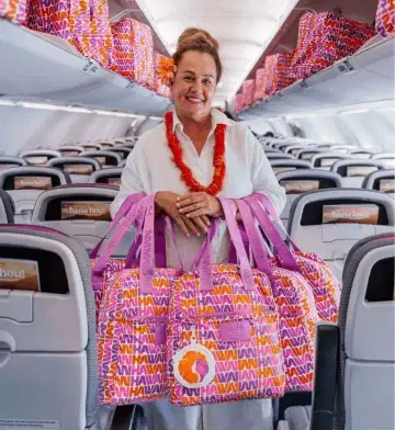 Aloha x Hawaiian Airlines 보스턴 백