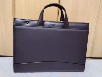 메메자와 가방 비즈니스 백 합성 피혁 블랙