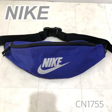 NIKE 나이키 로고 프린트 웨스트 파우치 힙색 블루 계열