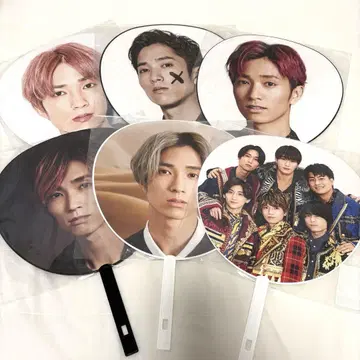 다나카 쥬리 부채 6개 세트 SixTONES