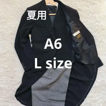 [새상품급] 여름용 모닝 수트 A6 남성용 정장 연미복 3점 SET L