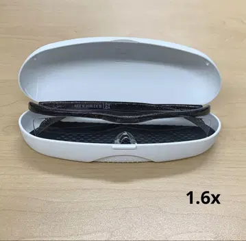 미사용 새상품 하즈키 루페 컴팩트 1.6x 블랙 그레이
