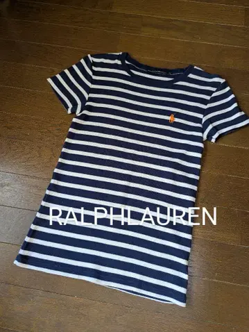[새상품급] Ralph Lauren 스트라이프 반팔 티셔츠 M