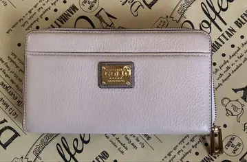 COCOCELUX GOLD 핑크 장지갑