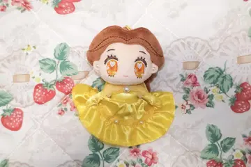디즈니 스토어 한정 tiny 벨 봉제 인형 키링 [레어템]