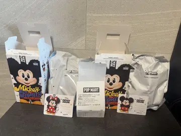 POPMART Disney 미키 & 미니 2개 키링