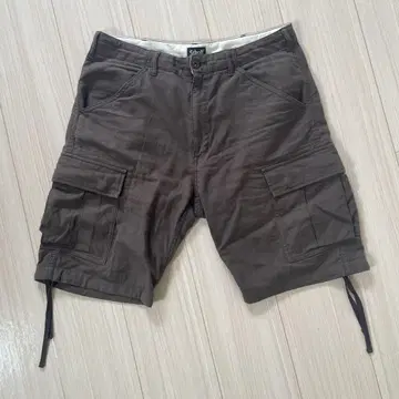 Schott 다크 브라운 카고 숏팬츠