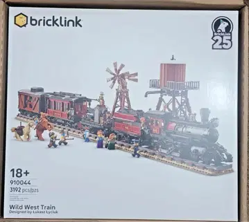 정품 LEGO 브릭링크 910044 레고 서부 개척 시대의 기차