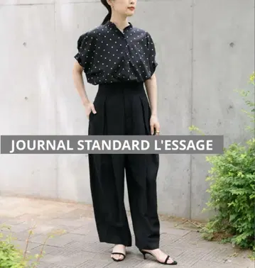 JOURNAL STANDARD L'ESSAGE 턱 슬리브 셔츠