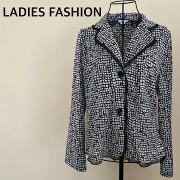 [ LADIES FASHION ] 테일러드 자켓/카라 부착/겉옷/올 패턴