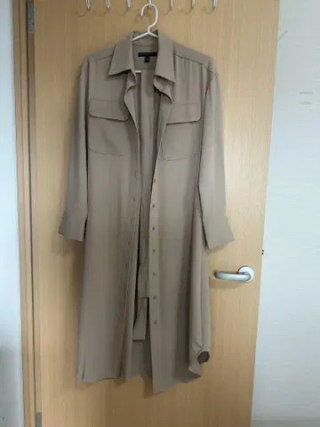 BANANA REPUBLIC 베이지 셔츠 드레스
