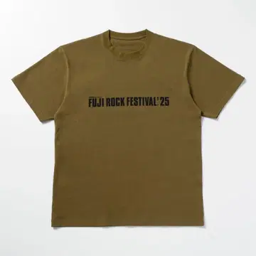 FUJI ROCK '25 LOGO 티셔츠/후지록 2025