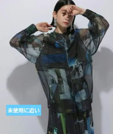 HARE 시스루 긴팔 셔츠