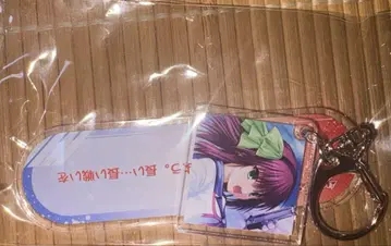 Angel Beats! 나카무라 유리 오리지널 메모라이즈 아크릴 키링