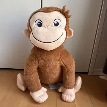 조지 슈퍼 라지 봉제 인형 앉아있는 Ver. [오자루의 조지]