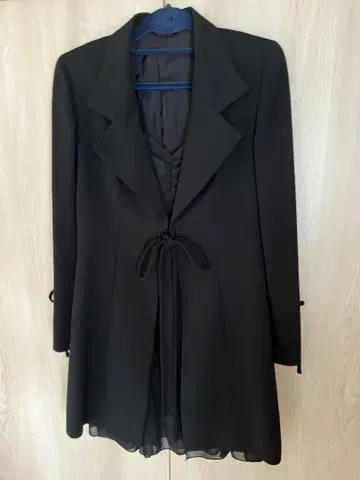 블랙 드레스 셋업
