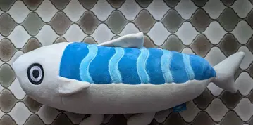 고등어 봉제 인형 빅 한국 부산 구매품 약 50cm
