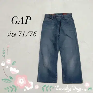 [ GAP ] 갭 (71/76) 데님 팬츠 숏 기장 청바지 이지 핏