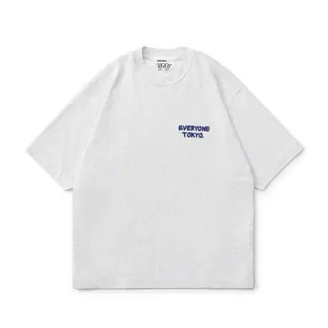 everyone j.30000 로고 반팔 티