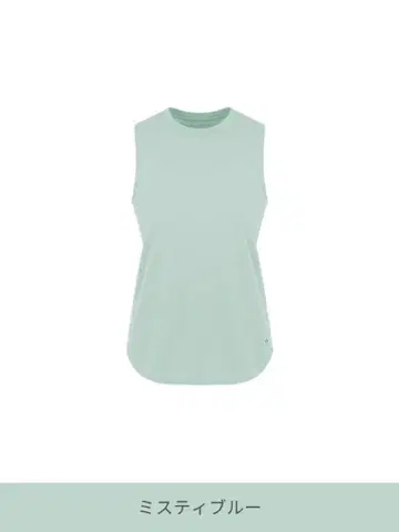 [ andar ] NEW Airy Fit 슬리브리스/미스티블루