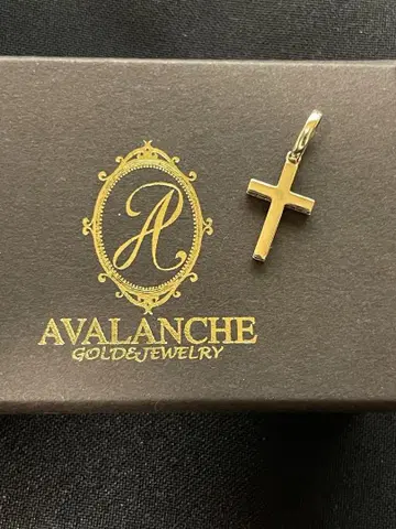 AVALANCHE 아발란치 10K 크로스 펜던트 k10 다이아몬드