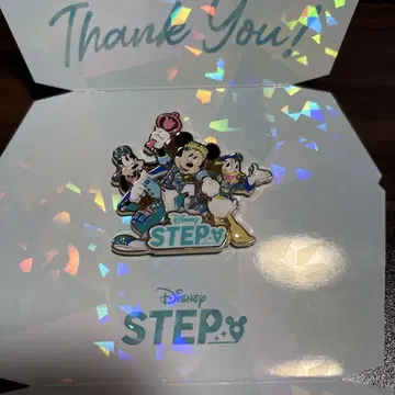 [미사용] Disney STEP 핀 배지