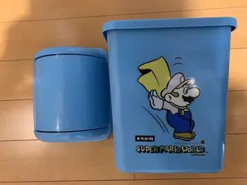 마리오 쓰레기통 헤이세이 레트로 요시 슈퍼 마리오 월드 쿠로가네 닌텐도