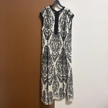 Ameri VINTAGE 다마스크 무늬 원피스 M