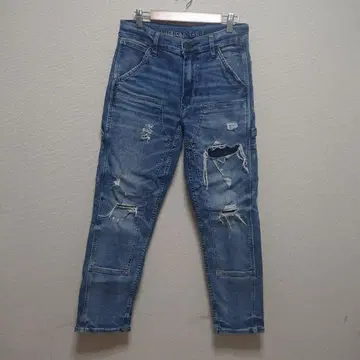 AMERICANEAGLE 데미지 빈티지 가공 청바지 S