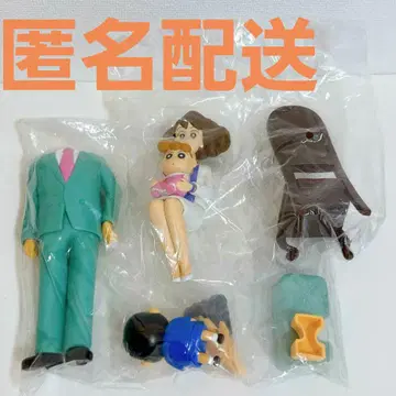 [새상품] 상자 없음 짱구는 못말려 노하라 가족 가족사진 피규어 히마와리