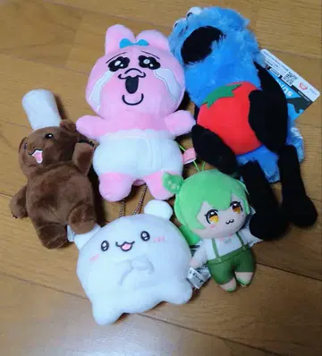 서브컬처 봉제 인형 여러가지 세트