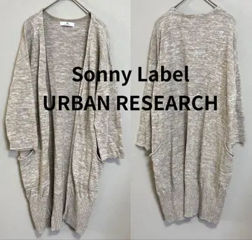Sonny Label URBAN RESEARCH 롱 가디 면