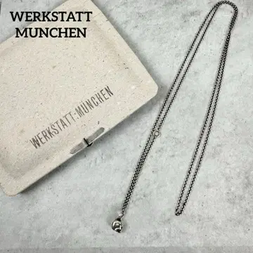 WERKSTATTMUNCHEN 뮌헨 미니 스컬 목걸이