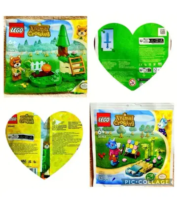 레고 LEGO 동물의 숲 2세트 30662 & 30703 미개봉 새상품