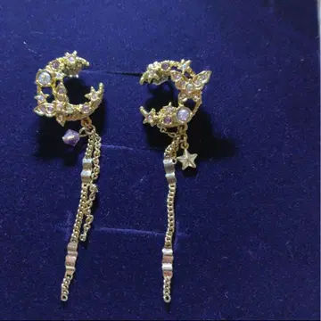 ANNA SUI 안나수이 달과 나비 모티브 귀걸이 2023년 모델