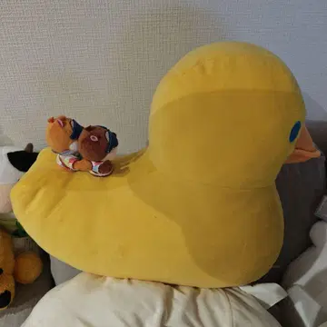 디즈니 스이스이 썸머 쿠션 칩 앤 데일 오리 봉제 인형
