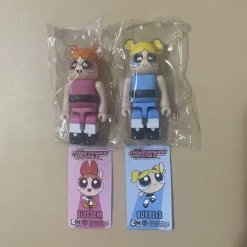 베어브릭 히어로 파워퍼프걸 블라썸 버블스 양면