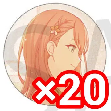 220점 하나사토 미노리 프로세카 글리터 캔뱃지 41C