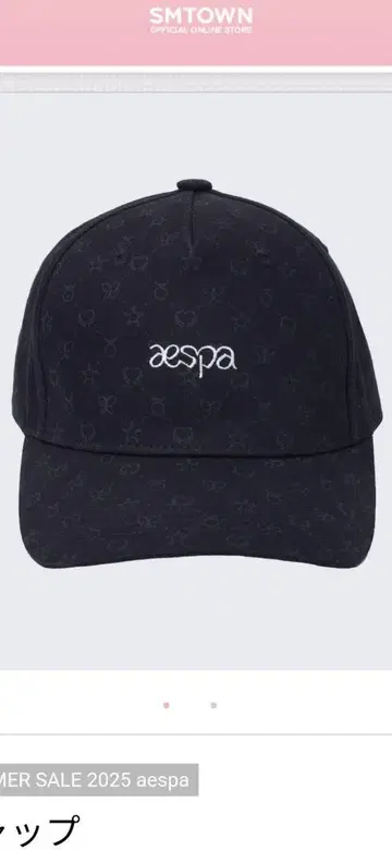 aespa 야구 모자