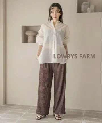 새상품 시어 셔츠 LS* 셔츠 블라우스 롱