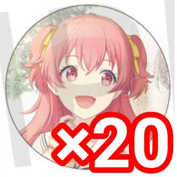 420점 모모이 아이리 프로세카 글리터 캔뱃지 41C