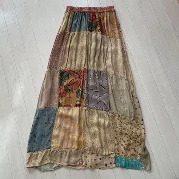 Vintage 에스닉 패치워크 스커트