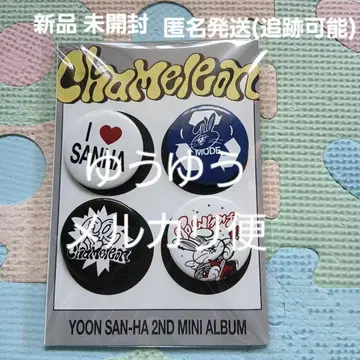 새상품 ASTRO 윤사나 CHAMELEON 핀 버튼 세트 캔뱃지