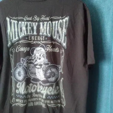 Mickey Mouse Disney 모터사이클 바이크 T셔츠 XO