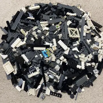 레고 LEGO 부품 묶음 판매 그레이 화이트 블랙만 약 1.5kg